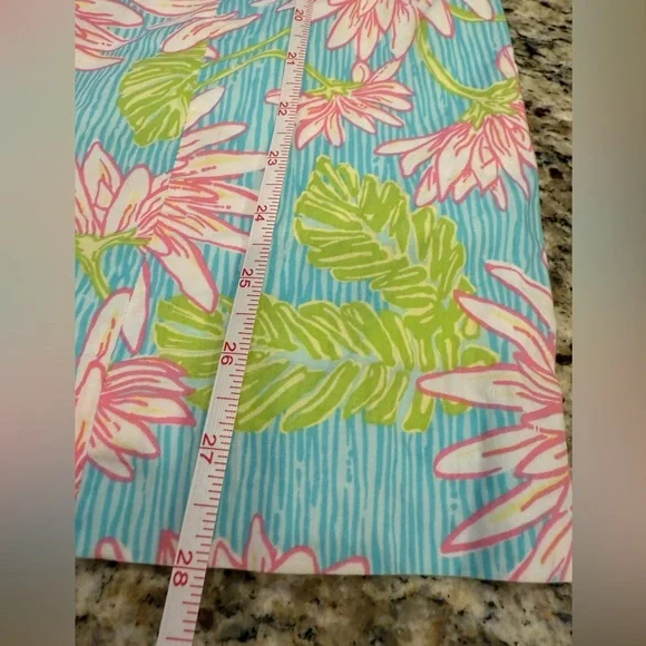 Lilly Pulitzer vintage strapless floral midi dress SZ 6 - Picture 12 of 14